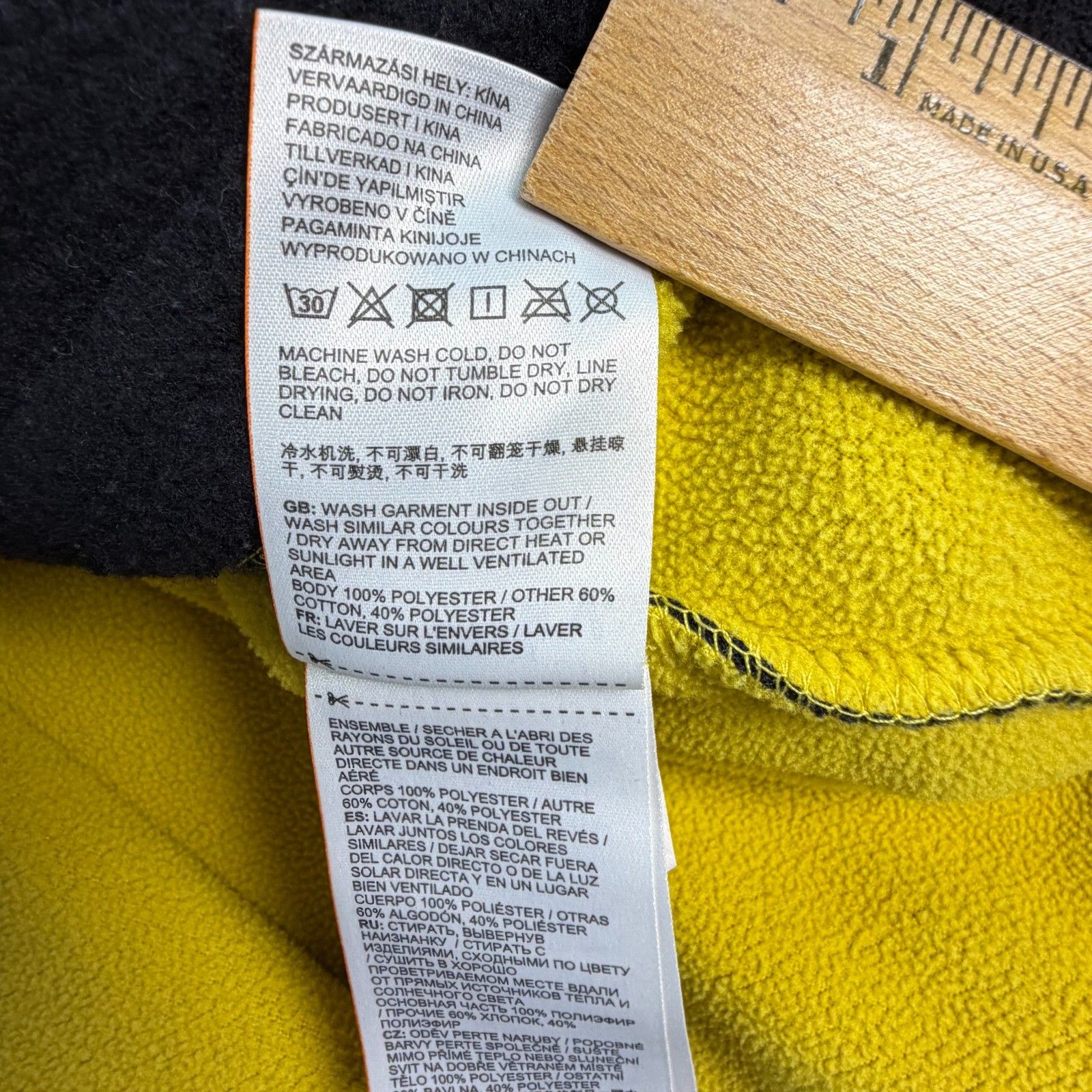 Superdry Hydrotech Jacket Mens Small Black Hooded Supertech Mountain Supply — image 6 of 8